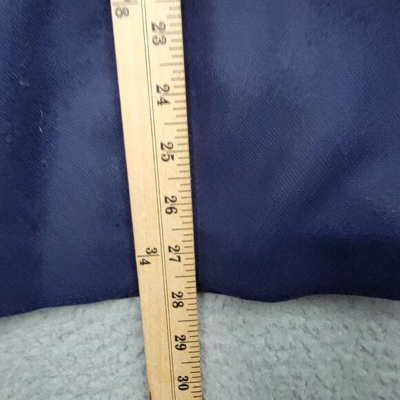 The Villager Blazer Womens 10 Blue Wool Double Breasted Gold Buttons Vintage - Picture 9 of 14